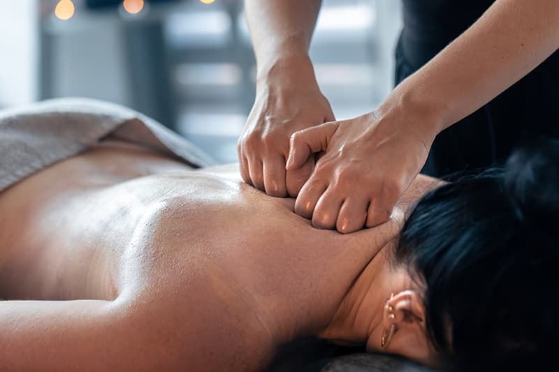 Therapeutic massage therapy at Mussler Chiropractic & Wellness in Boardman, OH